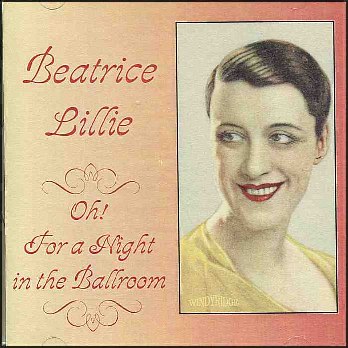 Beatrice Lillie  CD 