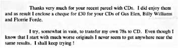 Customer Letter