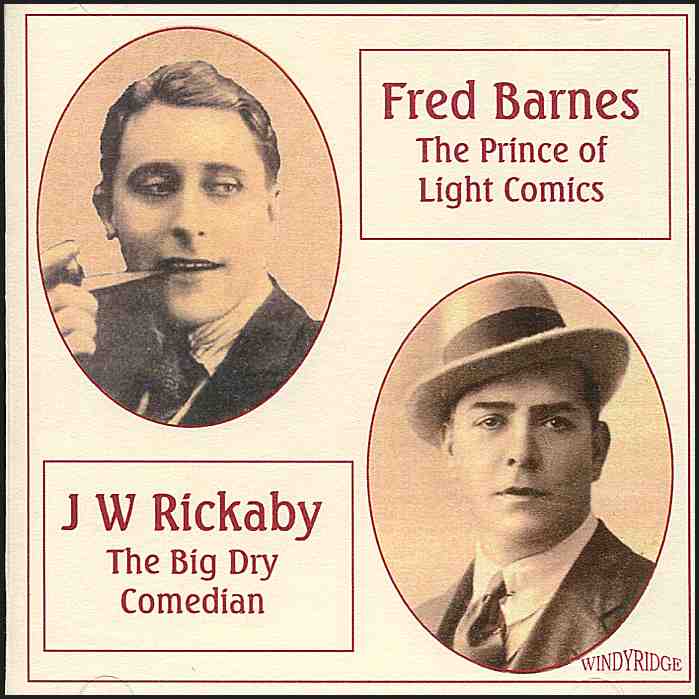 Fred Barnes & J W Rickaby  CD 