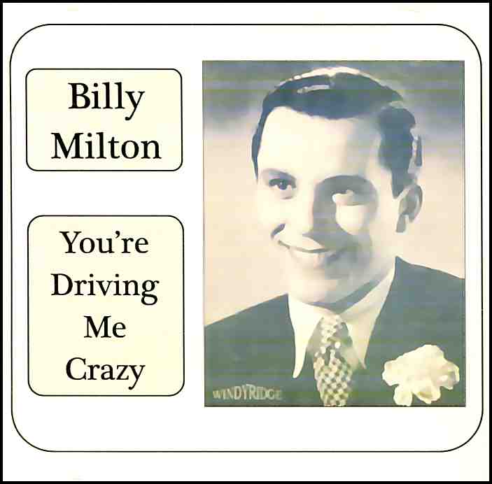 Billy Milton  CD 