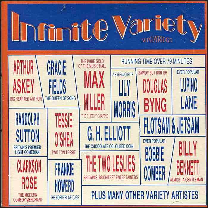 Infinite Variety  CD 